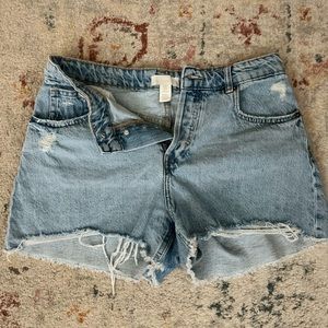H&M Denim Shorts (Size 10)